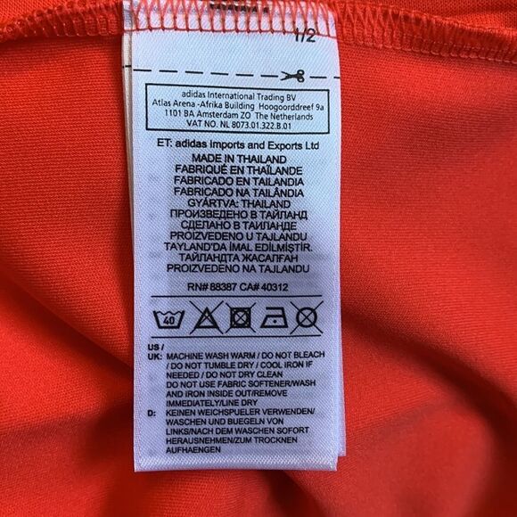 Adidas Mens Climalite Referee Jersey Short Sleeve Stripe Shirt - Picture 8 of 9